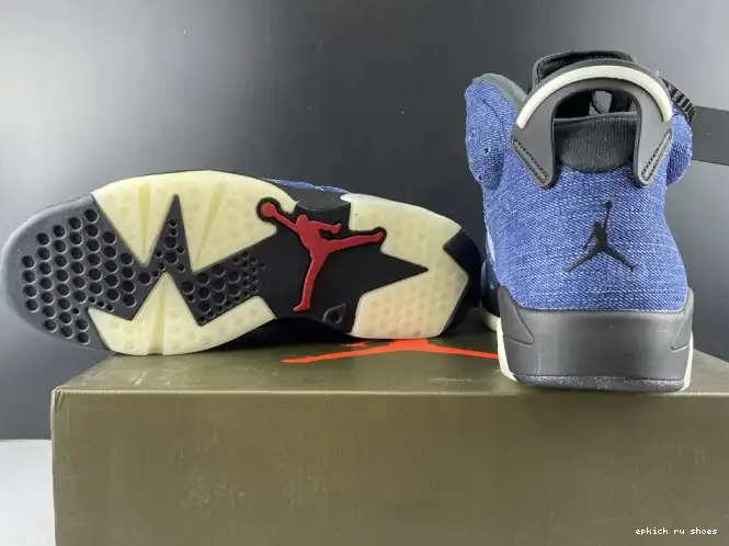 Rep Jordan Air Washed 6 Denim CT5350-401 0529